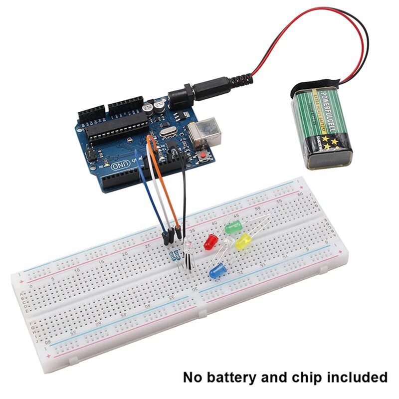 Arduino Diy Electronics - ดีไซน์ใหม่~ ชุดอุปกรณ์อิเล็กทรอนิกส์สุดพิเศษสำหรับบอร์ดพัฒนา Arduino UNO R3 ชุด