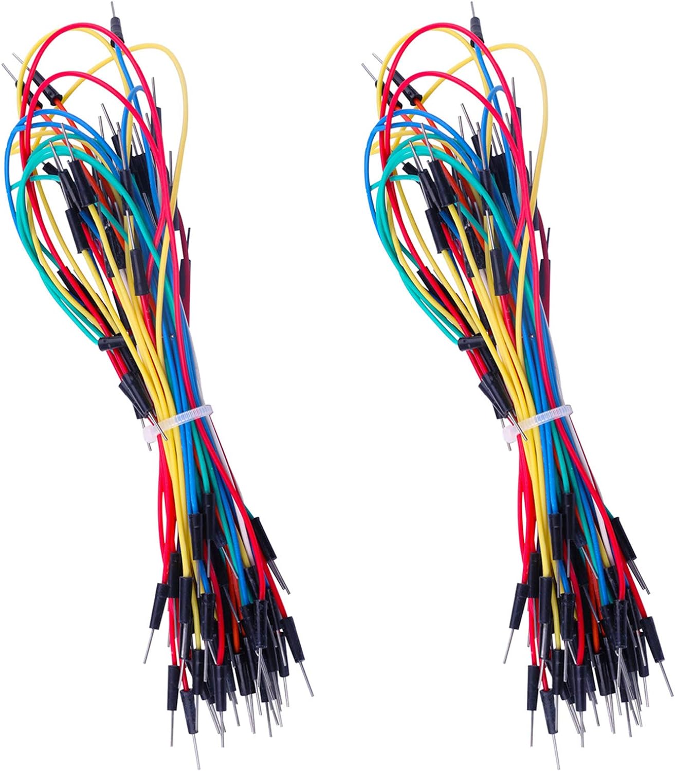 Diy Electronics India - 130pcs Solderless ยืดหยุ่น Breadboard สายจัมเปอร์ชุดสายไฟ Dupont
