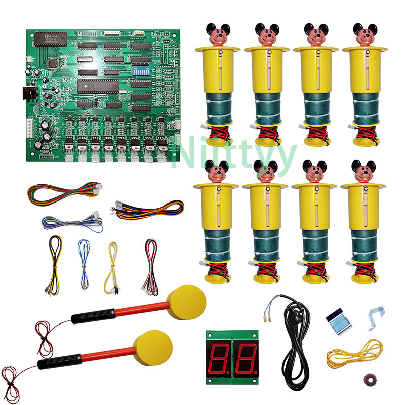 Diy Arcade Electronics Kit - ชุดคิทบอร์ดแม่แบบสำหรับเกมส์หยอดเหรียญ วอค-อะ-โมล ตู้เกมอาร์เคด DIY ชุดคิทโครงการอิเล็กทรอนิกส์