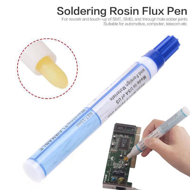 Flux Pen Electronics - ปากกาฟลักซ์บัดกรี 951 ขนาด 10 มล. แบบไม่ต้องทำความสะอาด