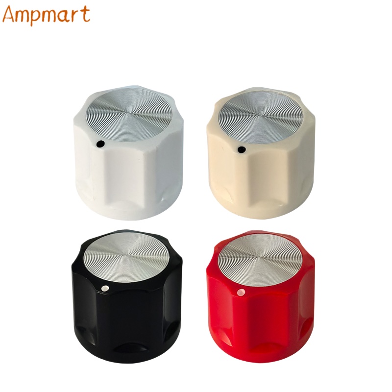 Diy Guitar Electronics Kit - ปุ่มควบคุมเสียง Ampmart ขนาด 21x16 มม. พร้อมแกนทองแดงด้านใน