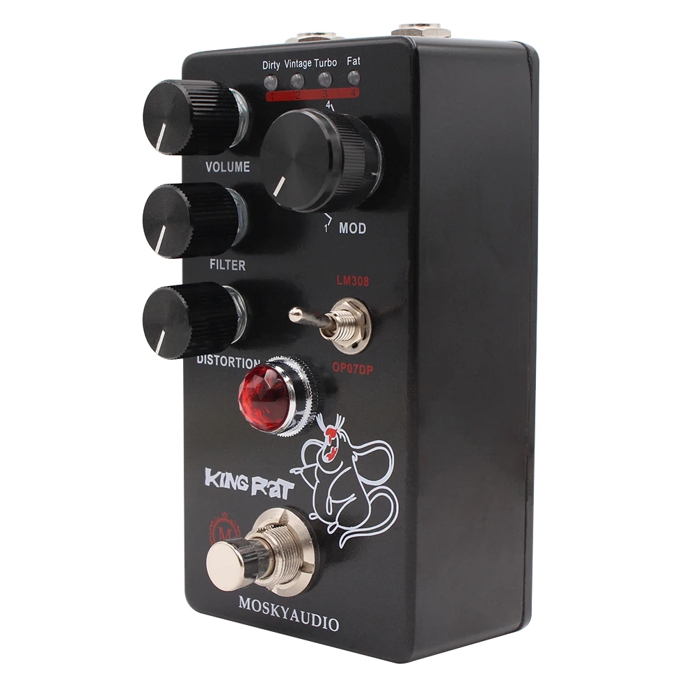 Diy Guitar Electronics - เอฟเฟคกีตาร์ Mosky KING RAT ดิสทอร์ชั่น ฟuzz