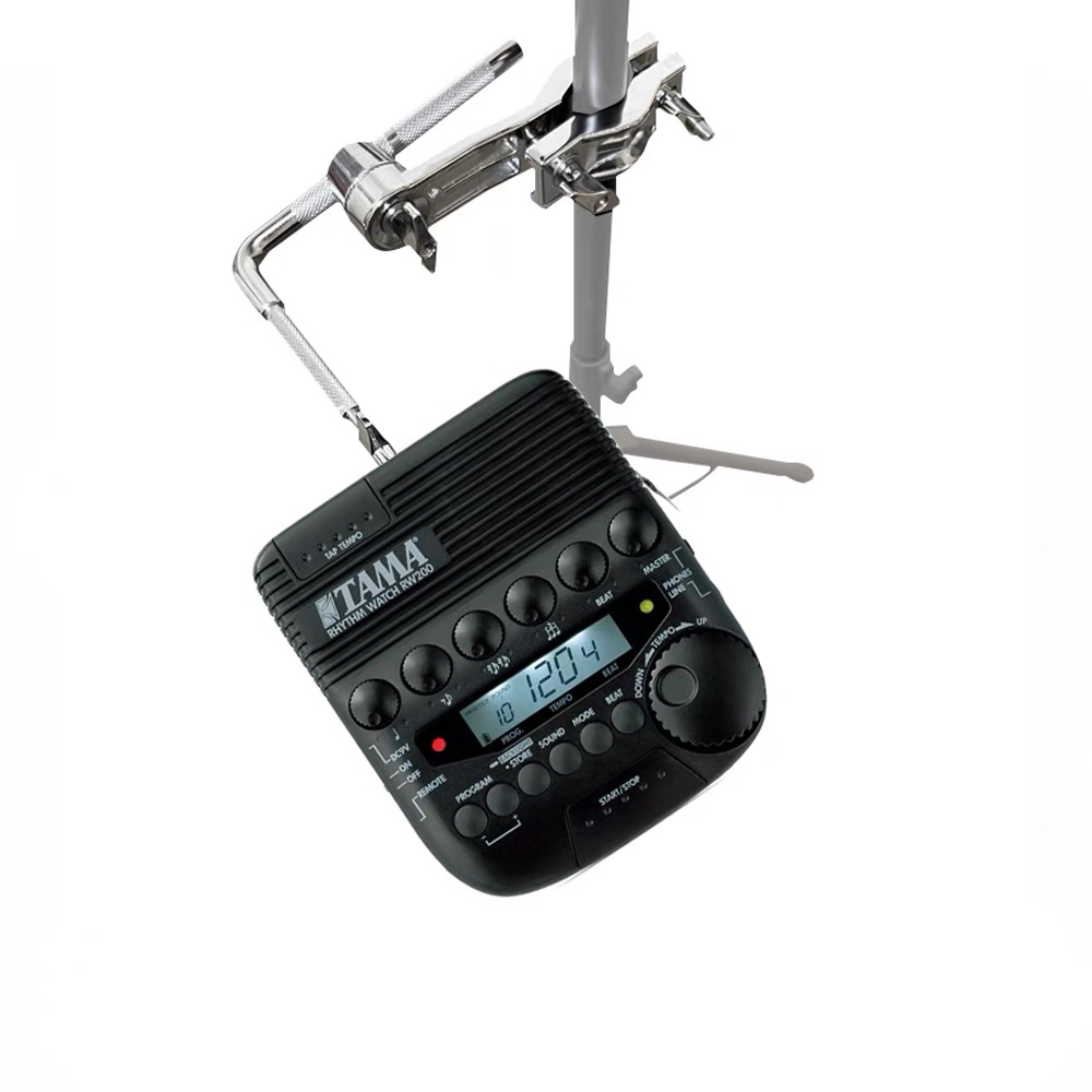 Diy Guitar Electronics Kit - Tama RW200 ชุดกลองเมโทรนอมอิเล็กทรอนิกส์อุปกรณ์จับเวลาสำหรับมือกลองมืออาชีพอเนกประสงค์อุปกรณ์เสริมกีตาร์เปียโน