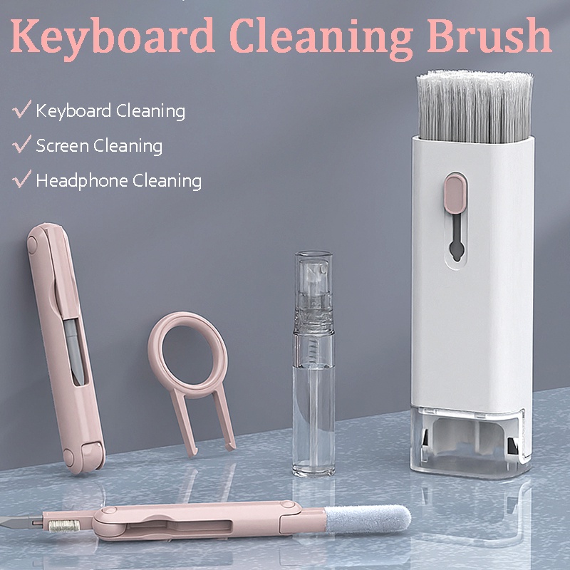 Diy Electronics Toys - 7 in 1 ชุดทําความสะอาดอิเล็กทรอนิกส์แป้นพิมพ์แล็ปท็อป Airpod Clean