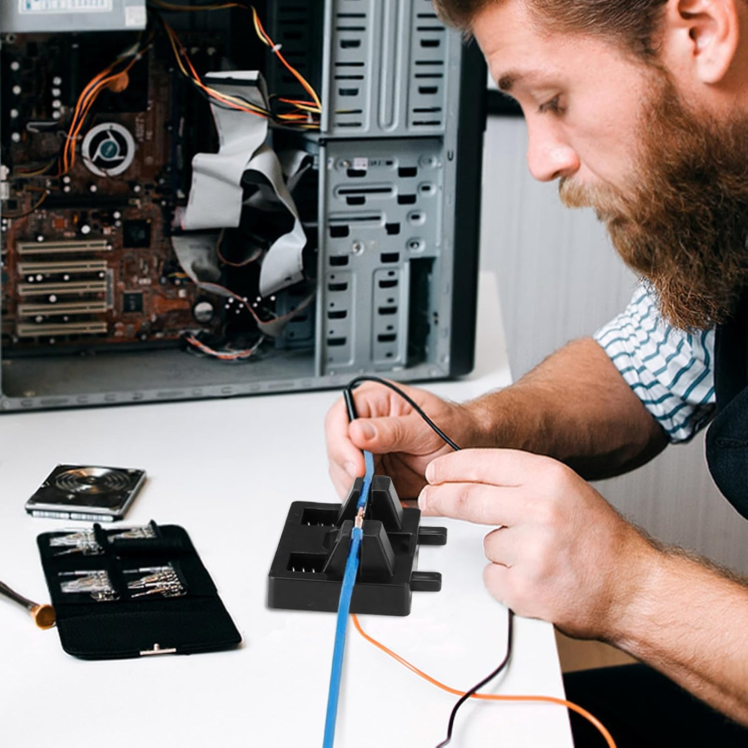 อุปกรณ์ยึดจับสายไฟฟ้าสำหรับงาน - Diy Electronics Wire บทวิจารณ์และราคา