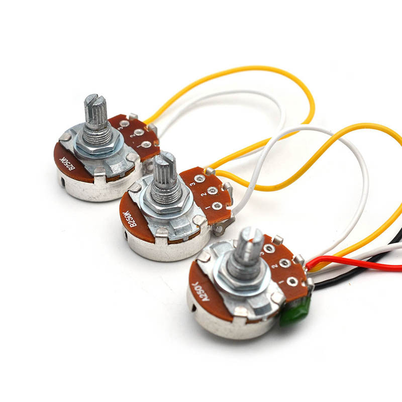 ชุดสายไฟเบสไฟฟ้า 2V1T พร้อมแจ็ - Diy Guitar Electronics Kit บทวิจารณ์และราคา