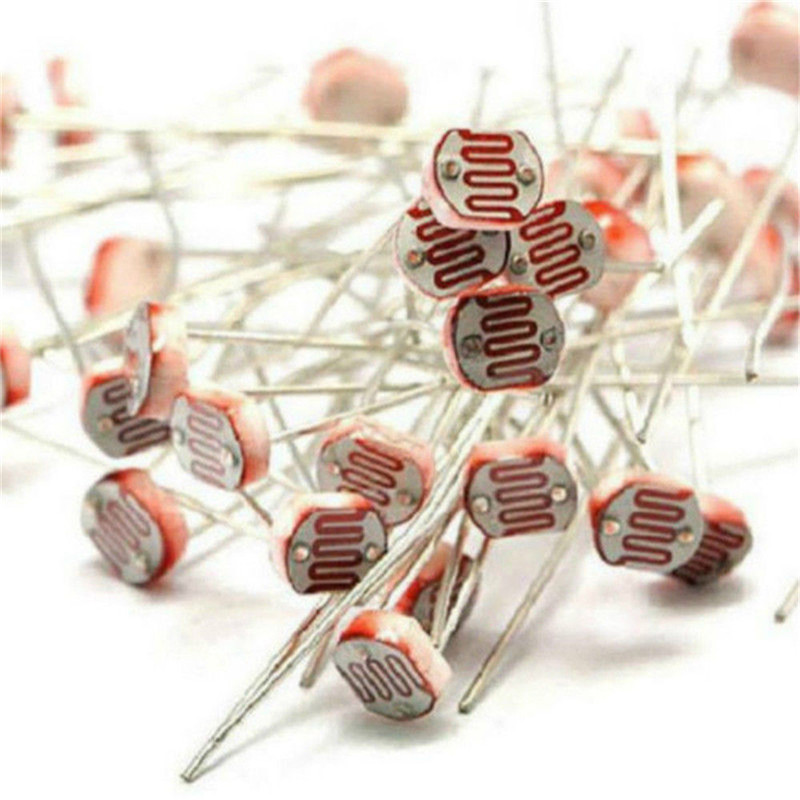 30 ชิ้น 5 มม.โฟโตเรซิสเตอร์ LD - Arduino Diy Electronics บทวิจารณ์และราคา