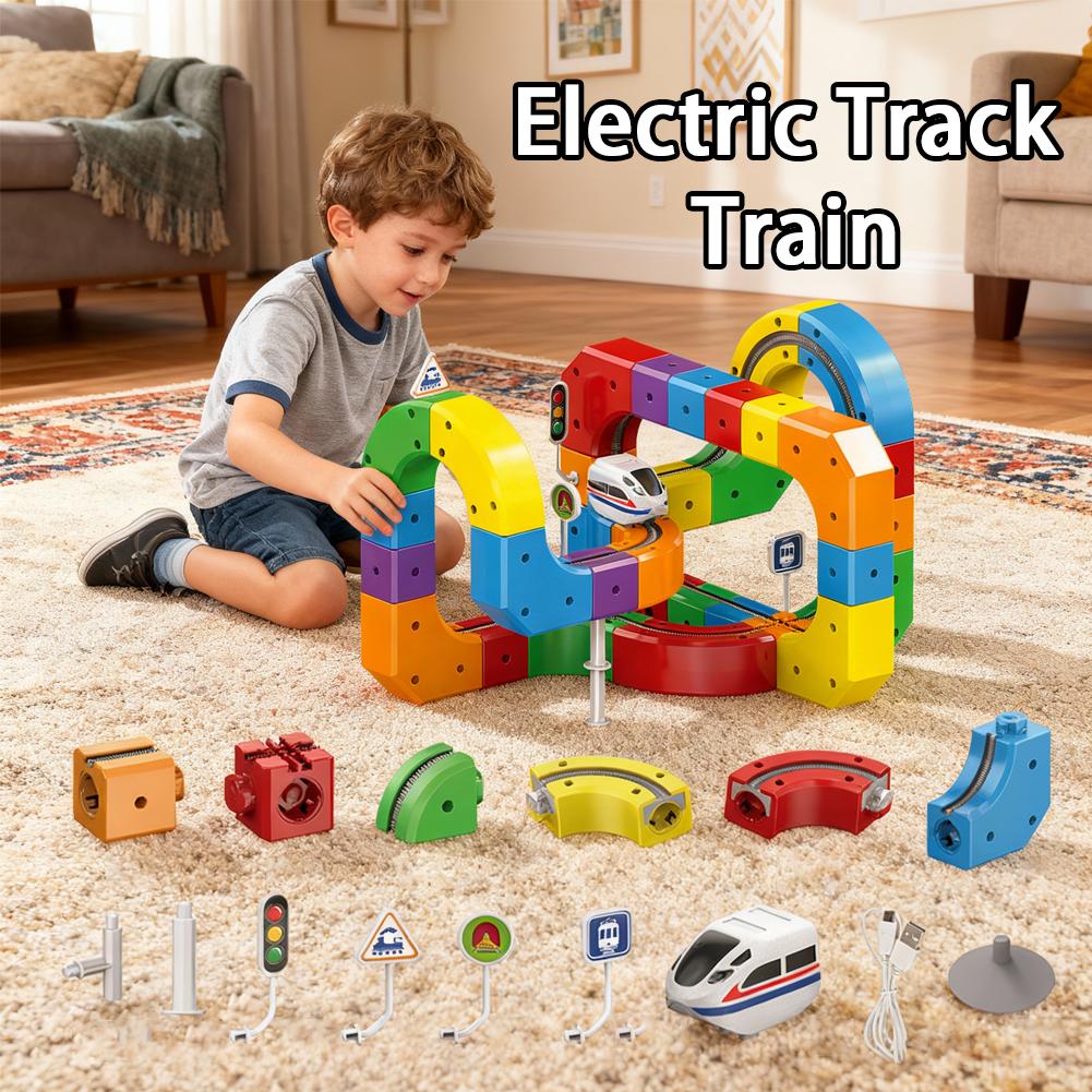 ชุดประกอบรางรถไฟวิเศษ DIY ของเ - Diy Electronics Toys บทวิจารณ์และราคา
