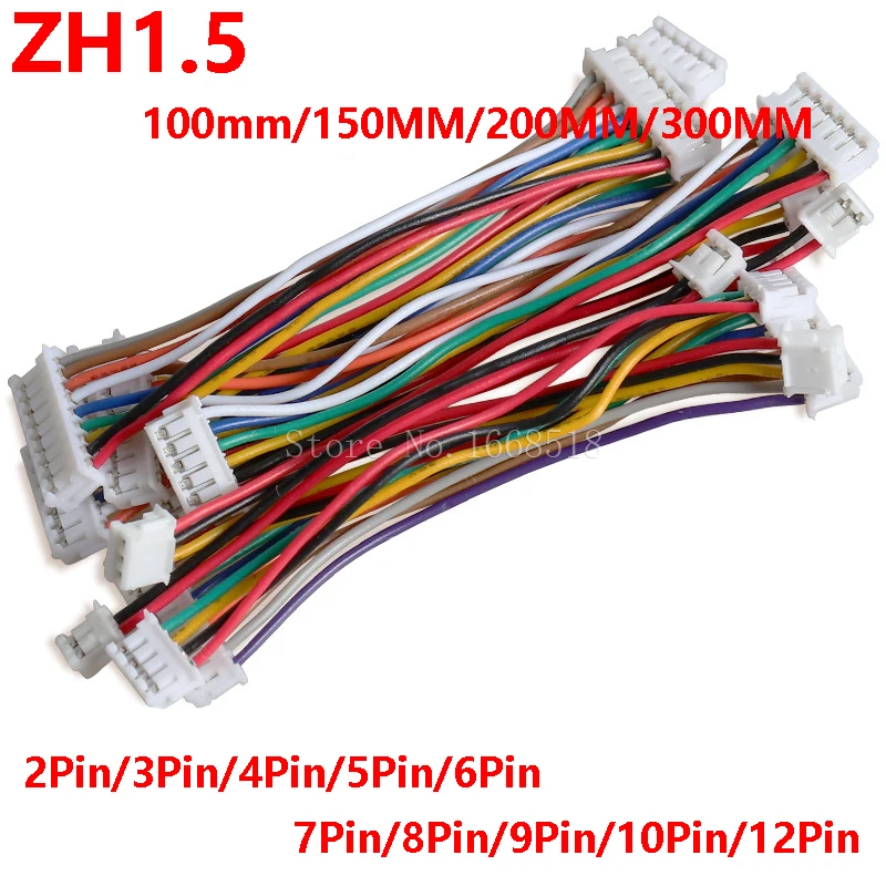 10PCS ZH 1.5 มม.สายไฟ DIY ZH1. - Diy Electronics Wire บทวิจารณ์และราคา