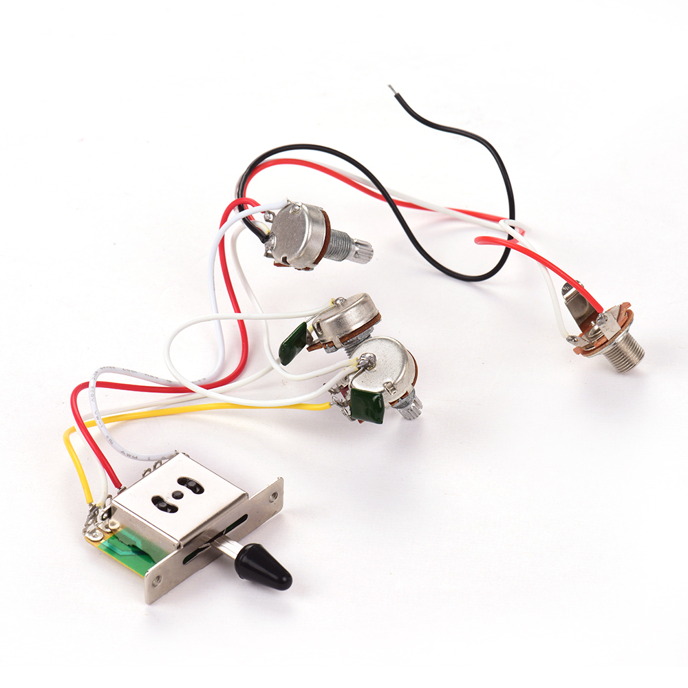 ชุดสายไฟกีตาร์ไฟฟ้าเปลี่ยน 1 ป - Diy Guitar Electronics บทวิจารณ์และราคา