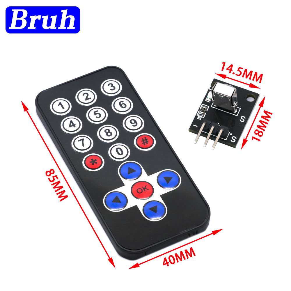 ชุดโมดูลควบคุมระยะไกลไร้สายอิน - Diy Electronics India บทวิจารณ์และราคา