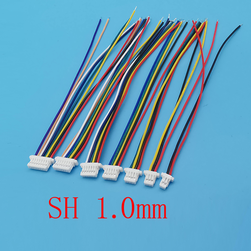 10ชิ้นมินิSH 1.0มิลลิเมตรสนามห - Diy Electronics Wire บทวิจารณ์และราคา
