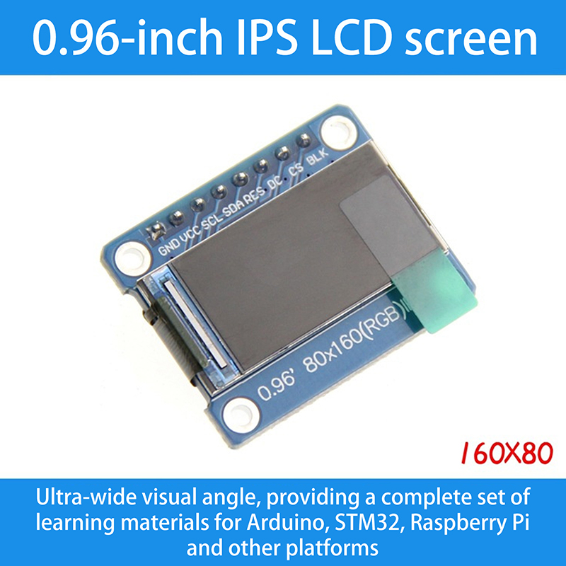 Y-1 พีซี 0.96 นิ้วจอแสดงผล IPS - Arduino Diy Electronics บทวิจารณ์และราคา