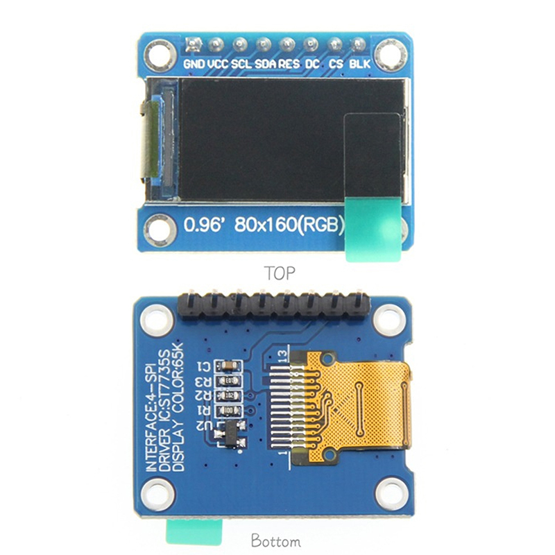 Y-1 พีซี 0.96 นิ้วจอแสดงผล IPS - Arduino Diy Electronics บทวิจารณ์และราคา