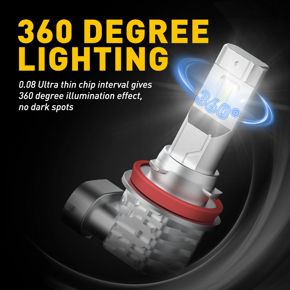 AUXITO 2 ชิ้น 9005 H11 LED ไฟห - Led Assortment Kit บทวิจารณ์และราคา