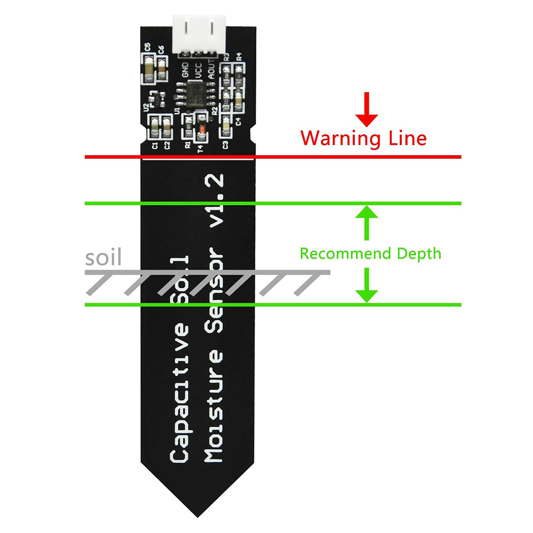โมดูลเซ็นเซอร์ความชื้นในดินแบบ - Arduino Diy Electronics บทวิจารณ์และราคา