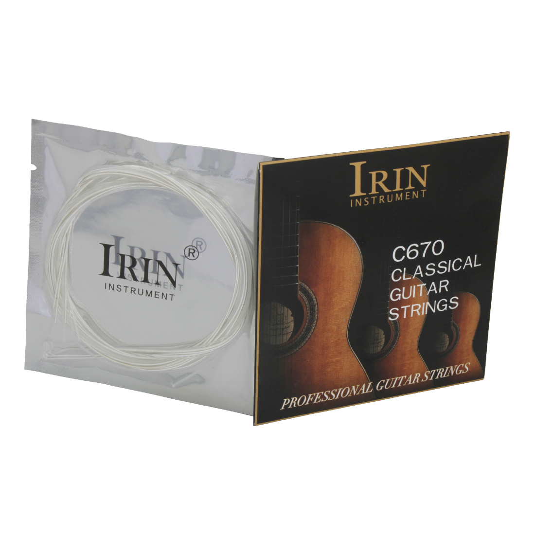 IRIN C670 คลาสสิกสายกีตาร์คลาส - Diy Guitar Electronics บทวิจารณ์และราคา