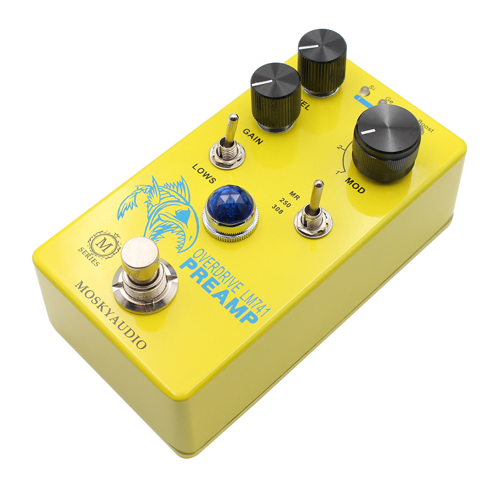 MOsky LM741แอมป์กีต้าร์ที่เหยี - Diy Guitar Electronics บทวิจารณ์และราคา