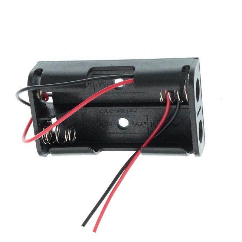 AAAEL-100Pcs กล่องใส่แบตเตอรี่ - Diy Electronics Wire บทวิจารณ์และราคา