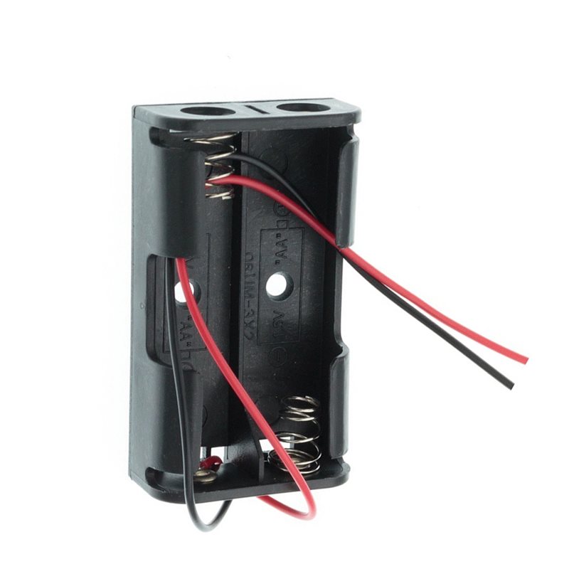 AAAEL-100Pcs กล่องใส่แบตเตอรี่ - Diy Electronics Wire บทวิจารณ์และราคา