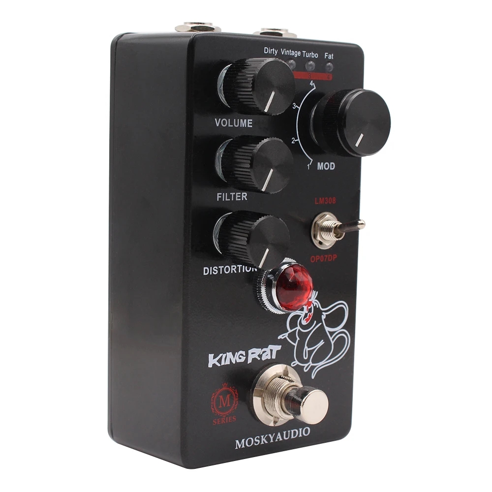 เอฟเฟคกีตาร์ Mosky KING RAT ดิ - Diy Guitar Electronics บทวิจารณ์และราคา