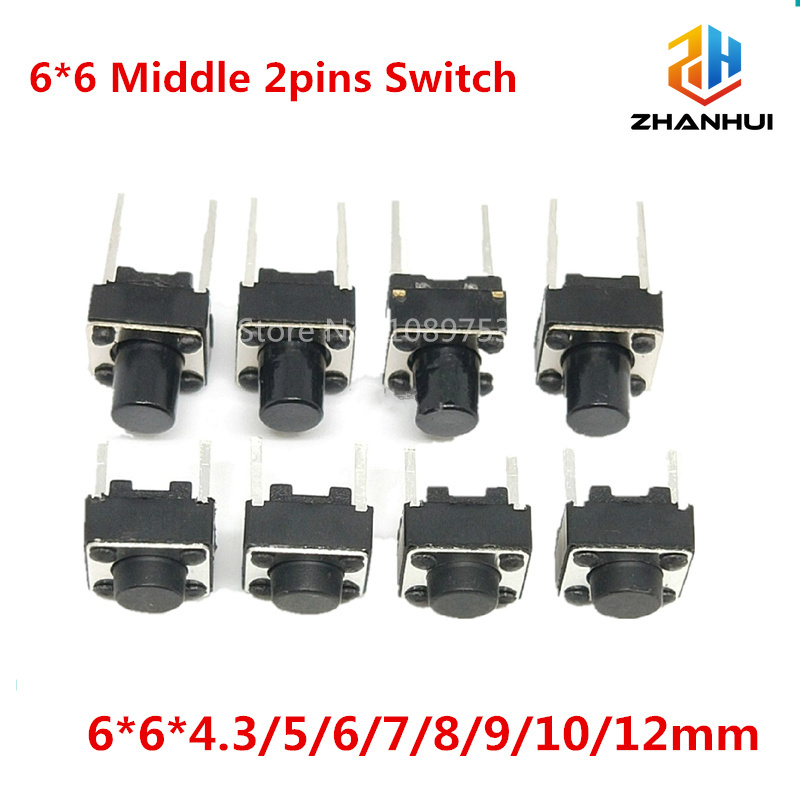 20/50/100 ชิ้น 6x6 มม. ไมโครแท - Arduino Diy Electronics บทวิจารณ์และราคา