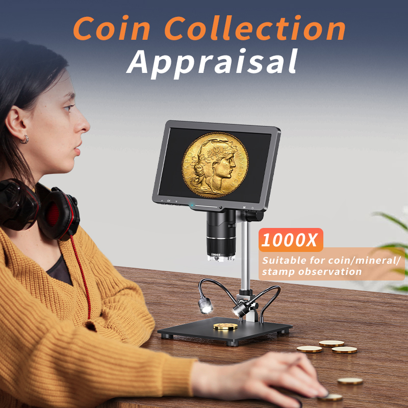 2500X HDMI กล้องจุลทรรศน์ดิจิต - Diy Microscope For Electronics Repair บทวิจารณ์และราคา