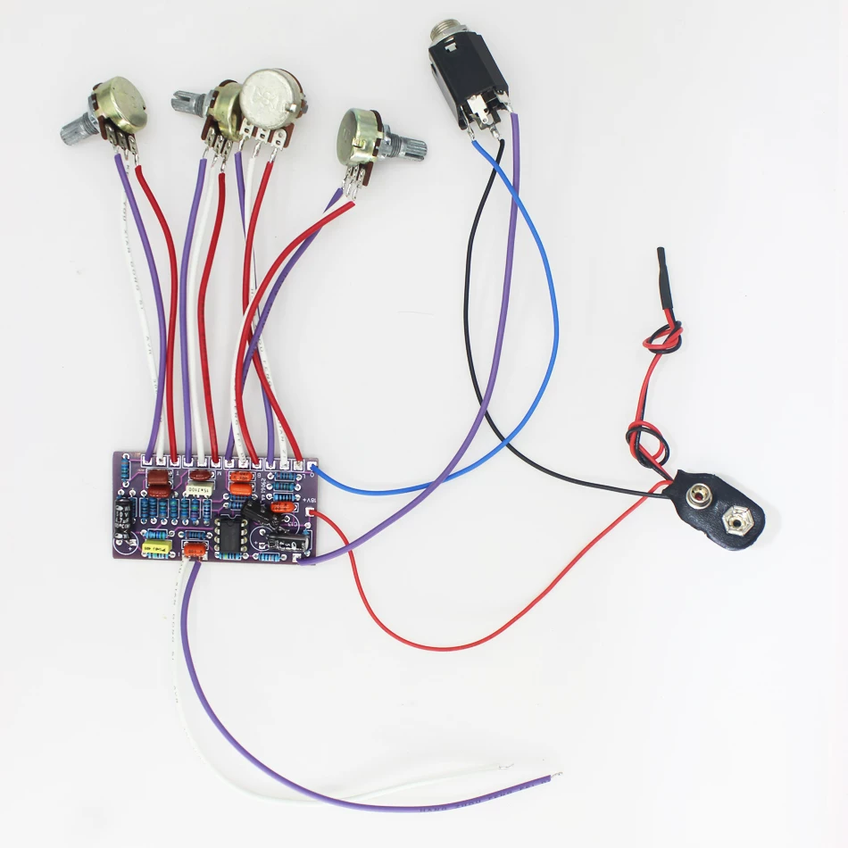 ชุดอุปกรณ์ปรับแต่งเสียงแจ๊สเบส - Diy Guitar Electronics Kit บทวิจารณ์และราคา
