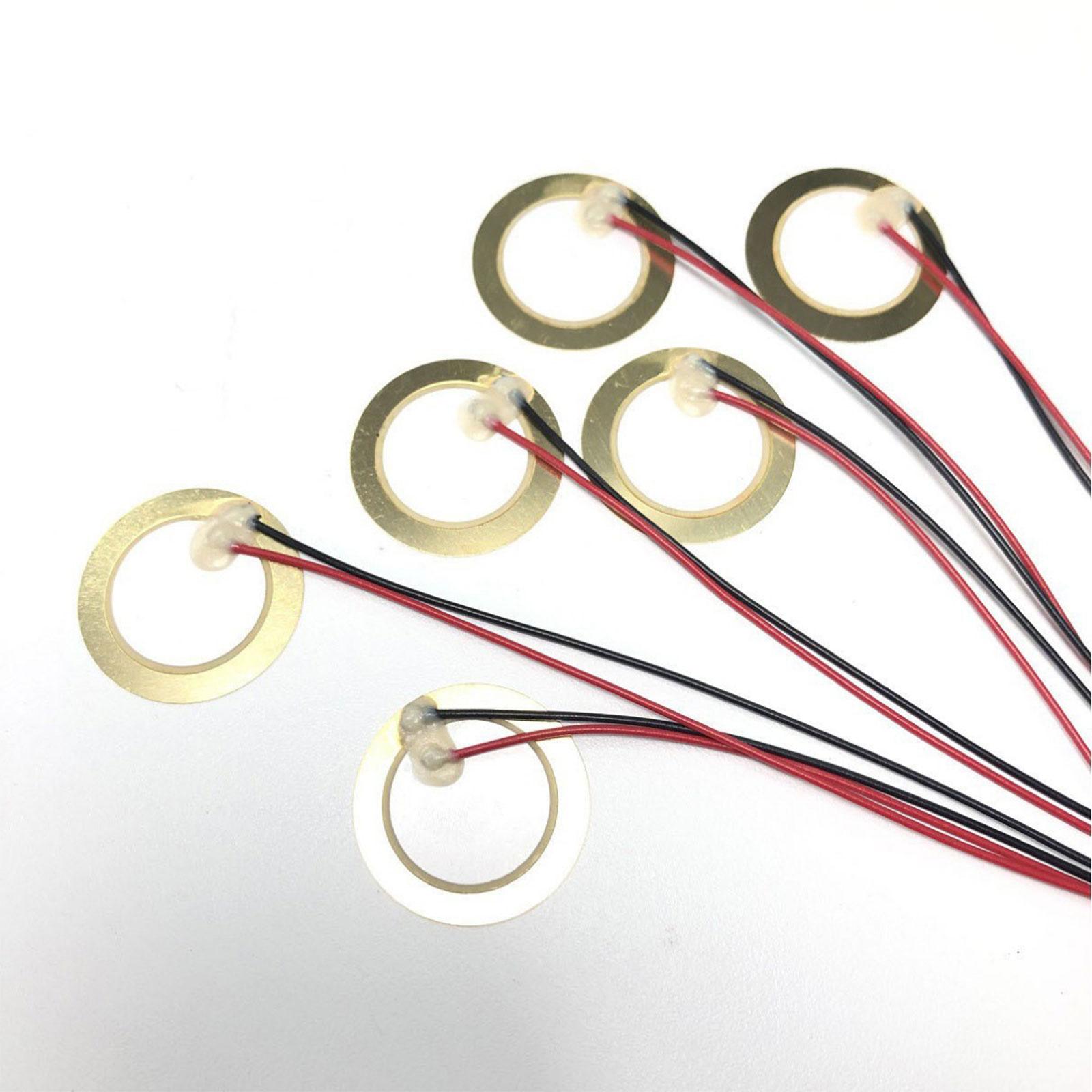เซ็นเซอร์ดิสก์เพียโซแบบติดตั้ง - Diy Guitar Electronics Kit บทวิจารณ์และราคา