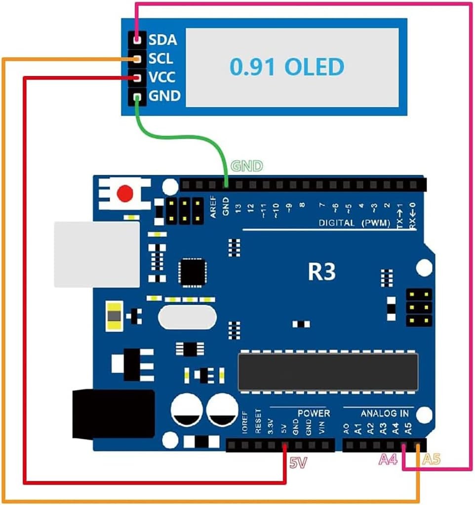 XZG 1-20PCS 0.91 นิ้ว 128x32 I - Arduino Diy Electronics บทวิจารณ์และราคา