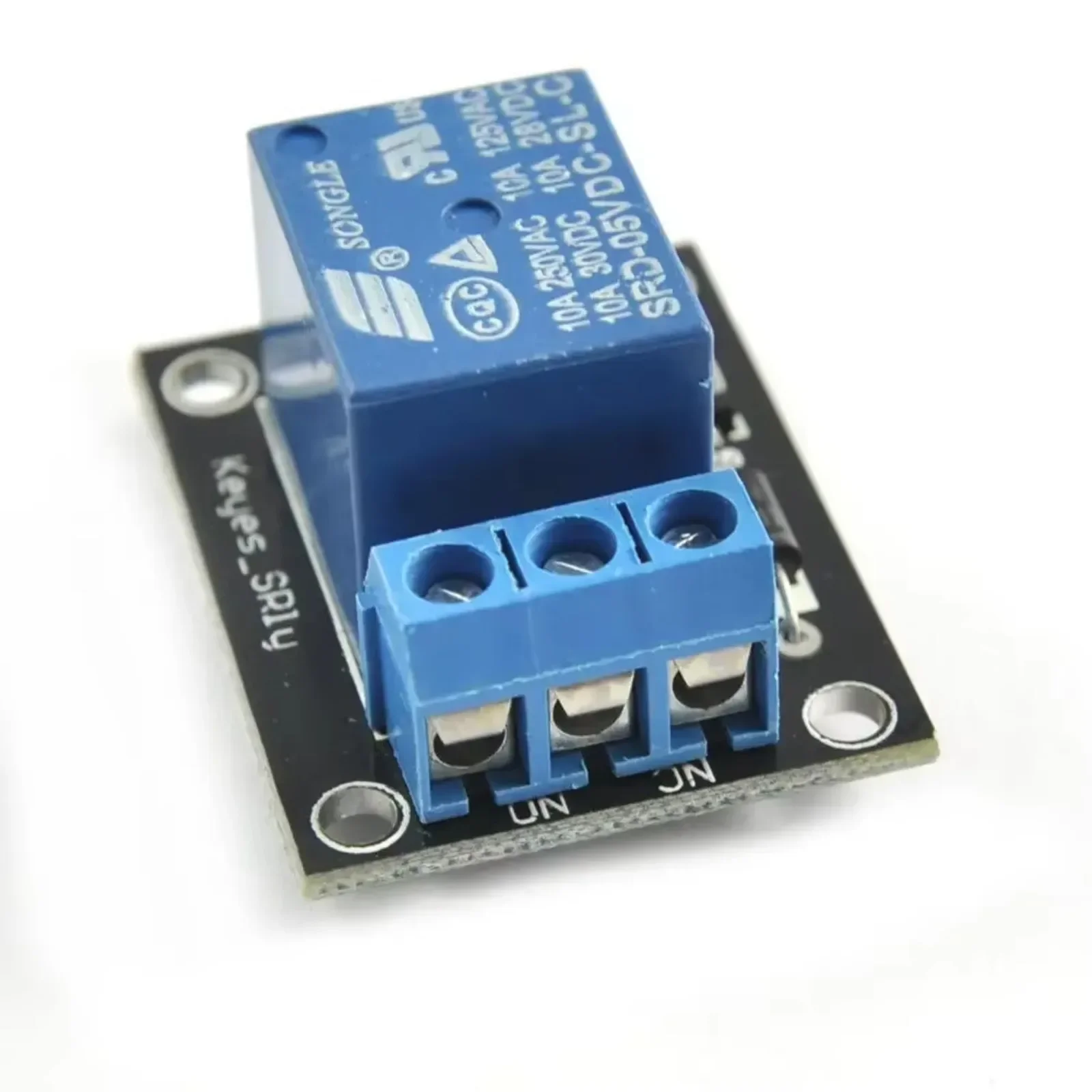 5PCS 1 ช่อง 5V รีเลย์โมดูล SRD - Arduino Diy Electronics บทวิจารณ์และราคา
