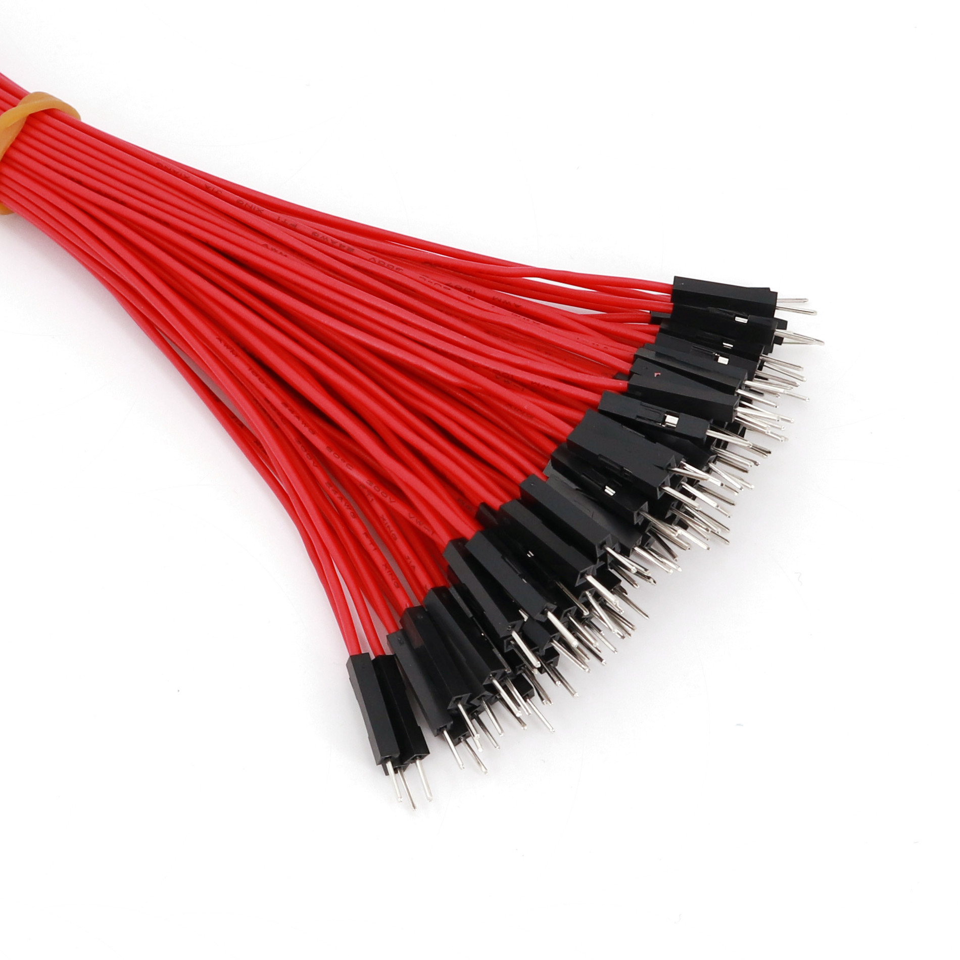 200 ชิ้นสีแดงสีดํา 1Pin 20 เซน - Arduino Diy Electronics บทวิจารณ์และราคา