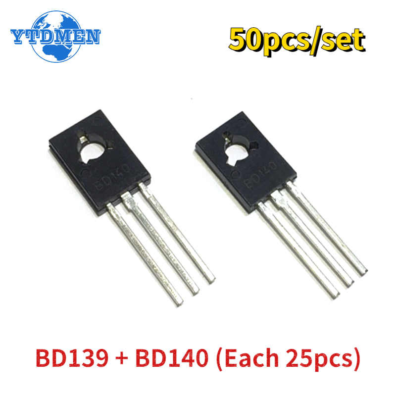 50 ชิ้น/เซ็ตทรานซิสเตอร์ BD139 - Lm317 Voltage Regulator บทวิจารณ์และราคา
