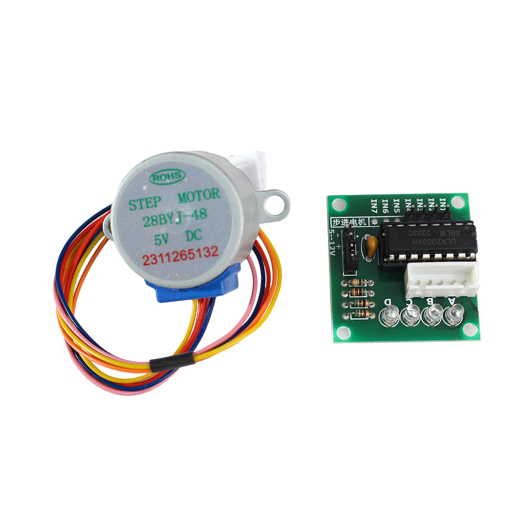 ชุดมอเตอร์สเต็ปเปอร์ 28BYJ-48  - Arduino Diy Electronics บทวิจารณ์และราคา